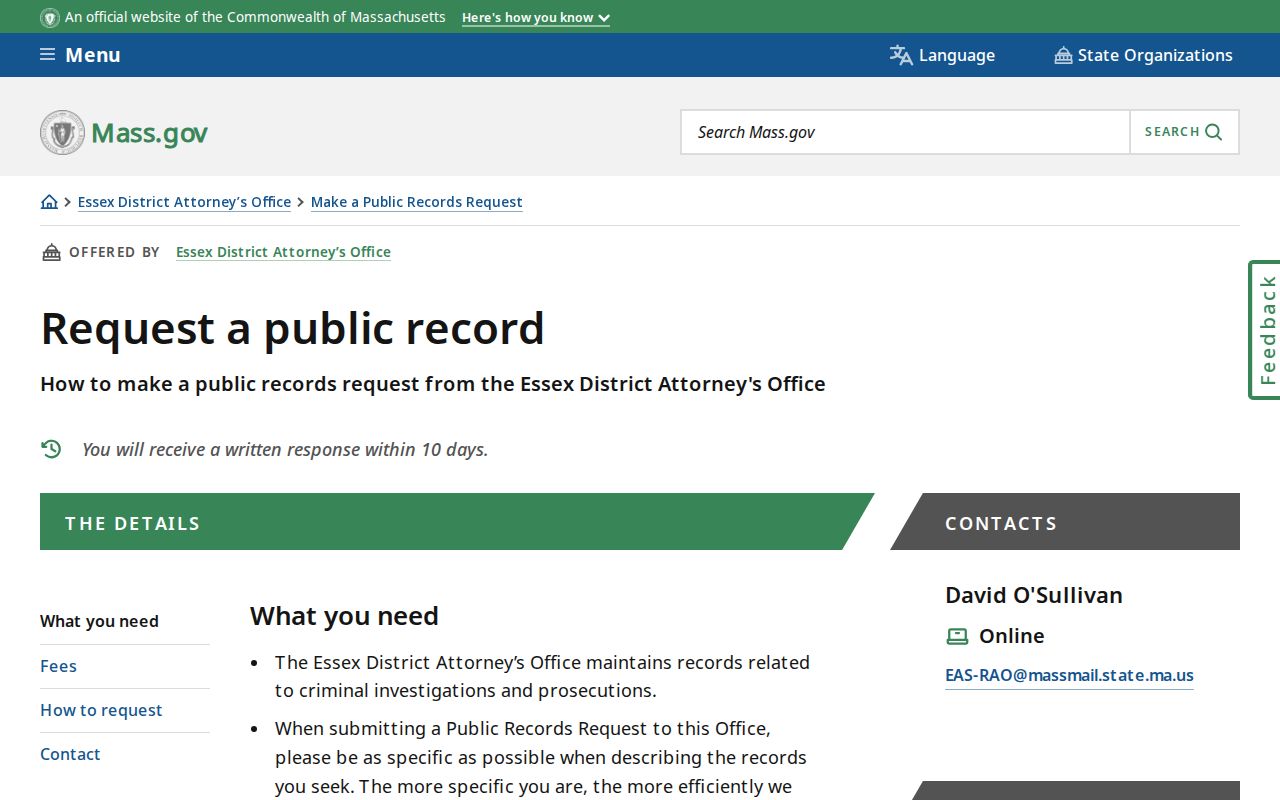 Chelsea residents directory Massachusetts public records request instructions