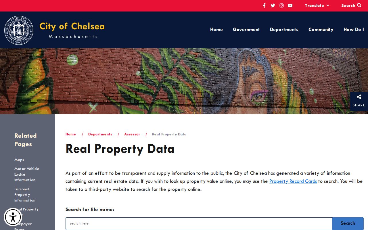 Chelsea street directory real-property data and record cards